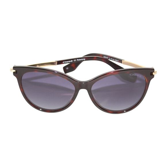 Osse Brown Gold Hardware Cateye Sunglasses main image 7